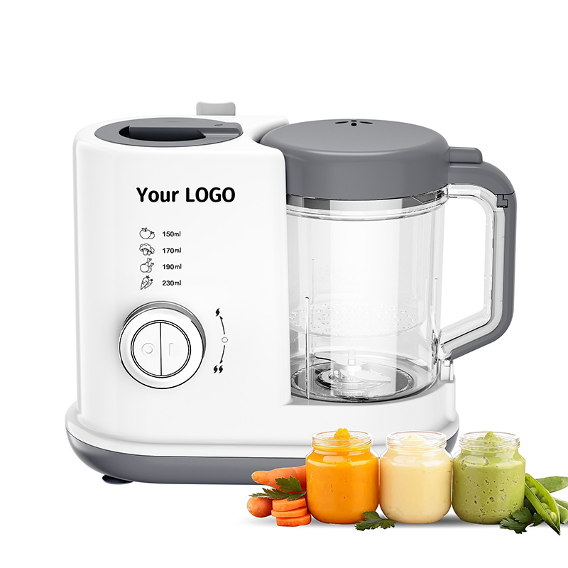 Baby Food Maker And Steamer - เครื่องทำอาหารเด็กอัจฉริยะ | เครื่องปั่นและนึ่งแบบพกพาสำหรับเด็กอายุ 6-24 เดือน |