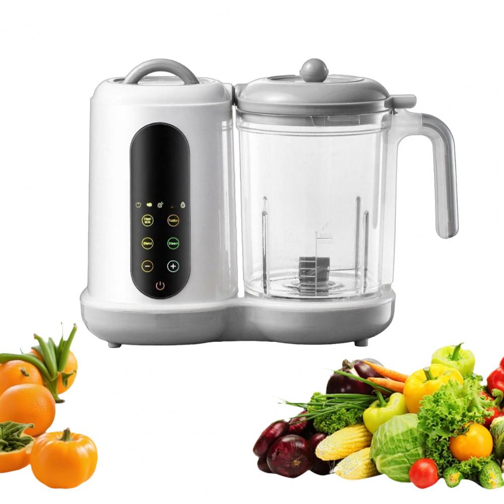 Baby Food Maker And Steamer - เครื่องทำอาหารสำหรับเด็กทารกแบบปลั๊ก EU, เครื่องเตรียมอาหารและเครื่องนึ่งสำหรับเด็กทารก, เครื่องปั่นอาหารบด, เครื่องทำอาหารบดสำหรับเด็กอเนกประสงค์