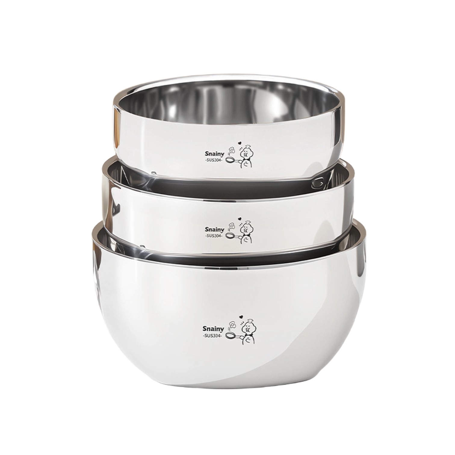Baby Food Container - ความจุ 330 มล./400 มล./530 มล. ชามสแตนเลส