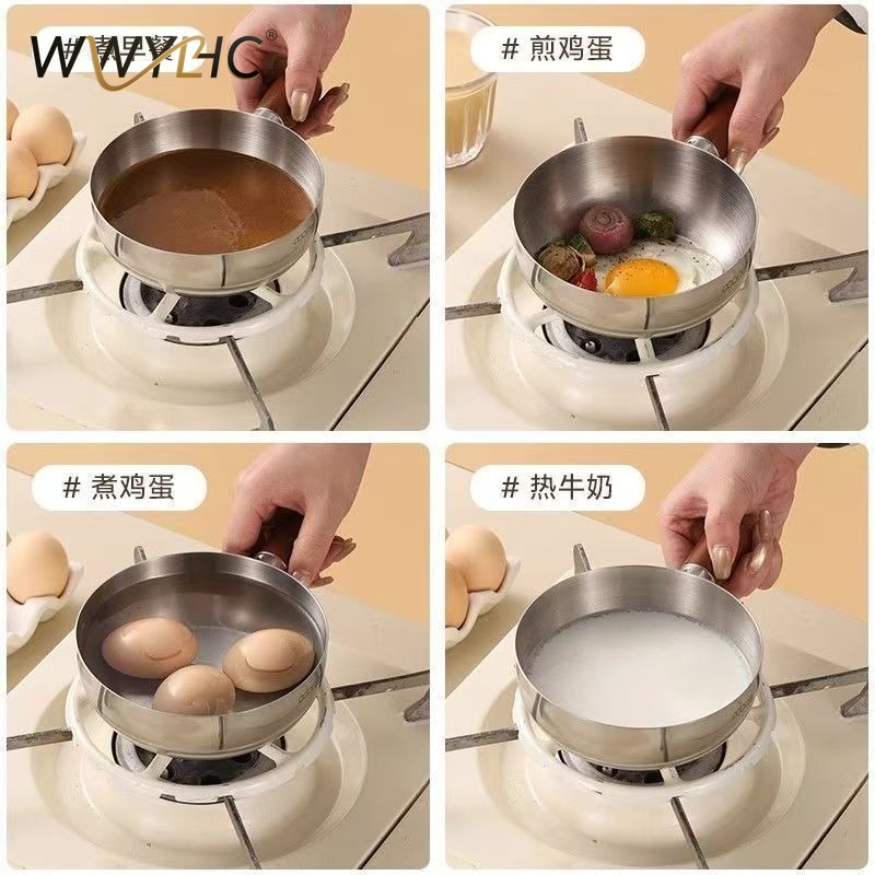 Baby Food Instant - เหมาะสำหรับบะหมี่กึ่งสำเร็จรูปสแตนเลส, หม้อขนมสำหรับคนเดียว, หม้อปรุงอาหารขนาดเล็ก, หม้อนมสำหรับเด็ก