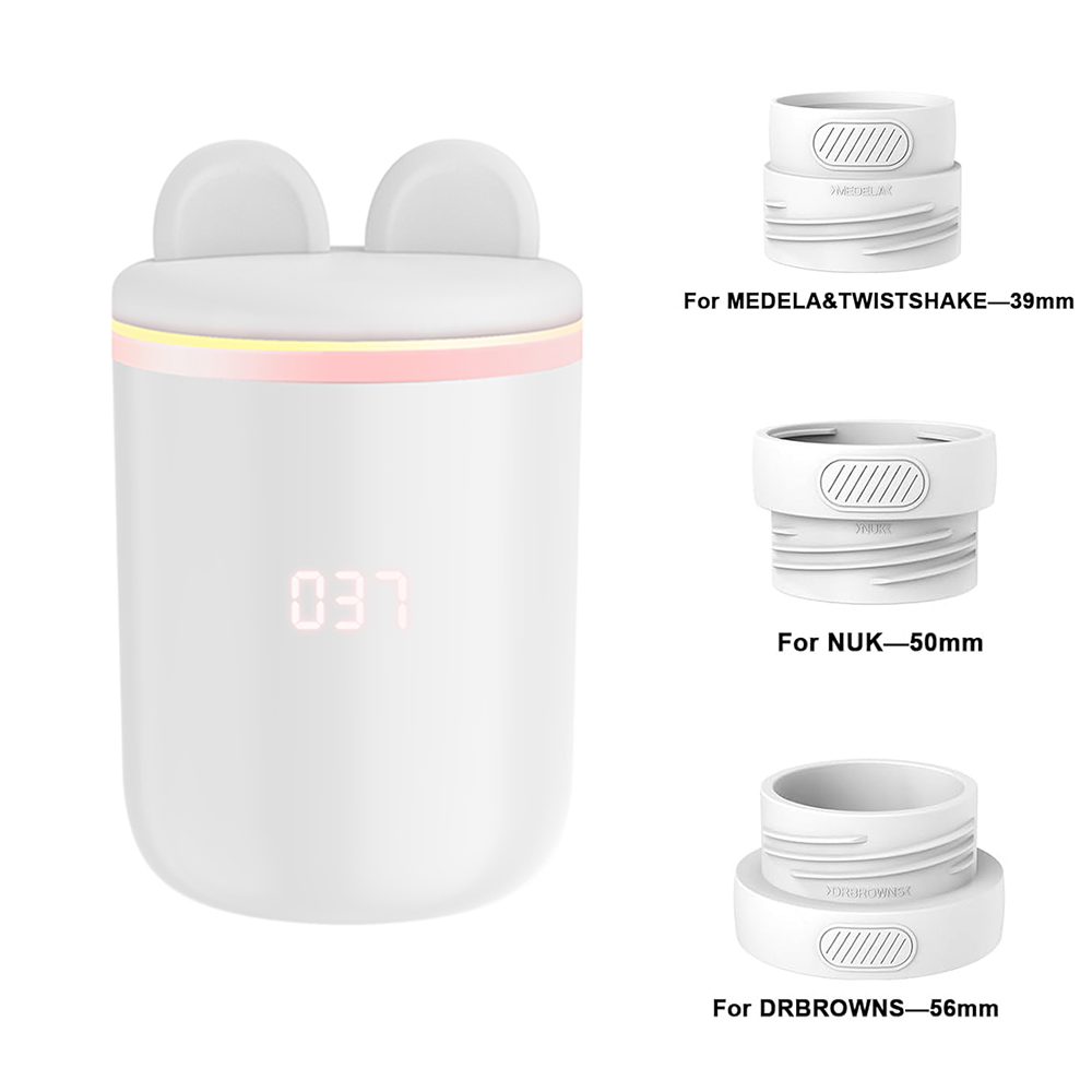 Baby Food On The Go - เครื่องอุ่นขวดนมพกพา BornBL N1S, เครื่องอุ่นนมแบบพกพา ร้อนเร็ว, ความจุแบตเตอรี่