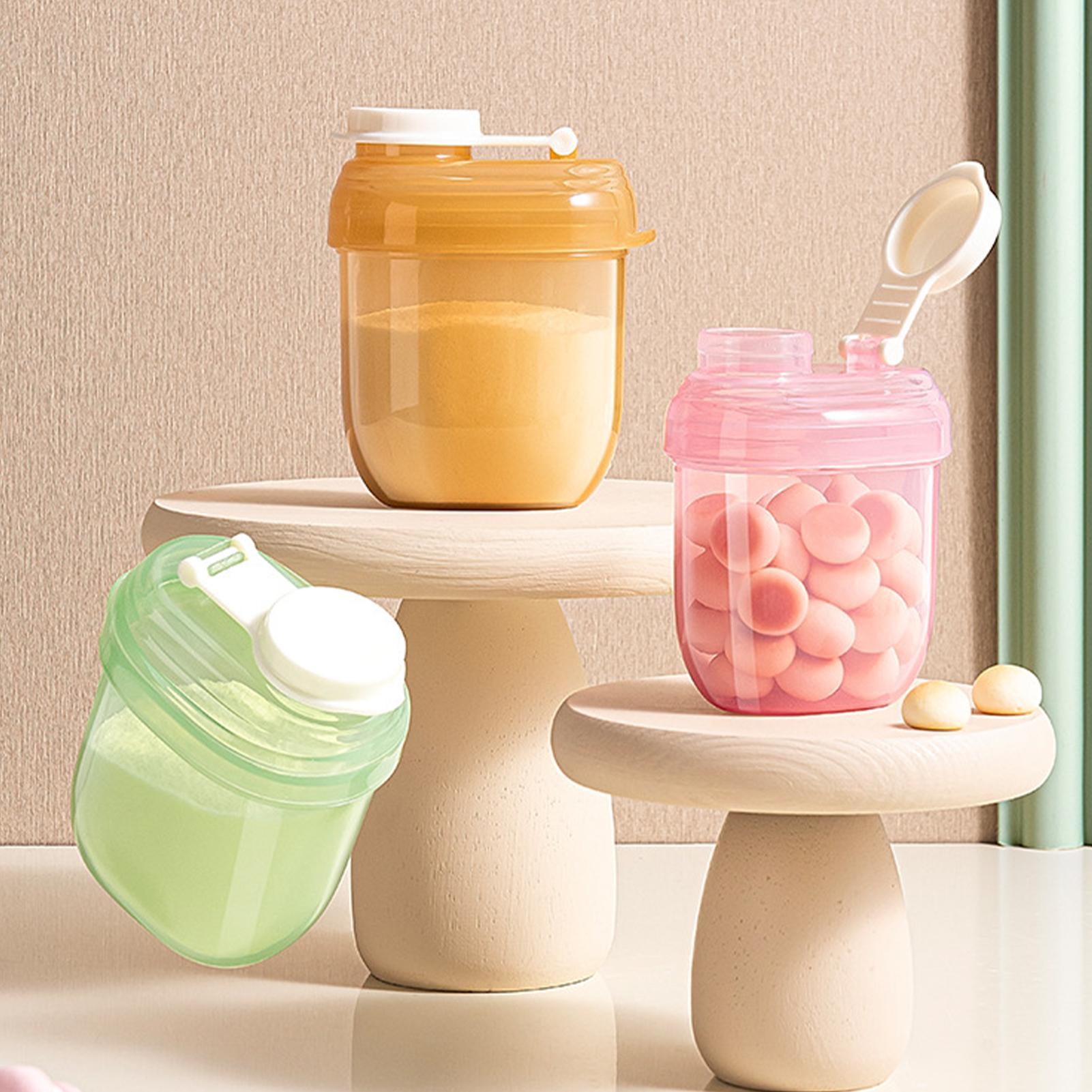Baby Food On The Go - กล่องเก็บนมผงแบบพกพา ปิดสนิท สำหรับเด็กทารก ใช้สำหรับเดินทาง บ้าน หรือสถานรับเลี้ยงเด็ก