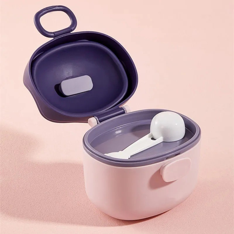 Baby Food On The Go - กล่องนมผงเด็กแบบพกพา กล่องนมผงสำหรับพกพาพร้อมบรรจุภัณฑ์แยกต่างหาก