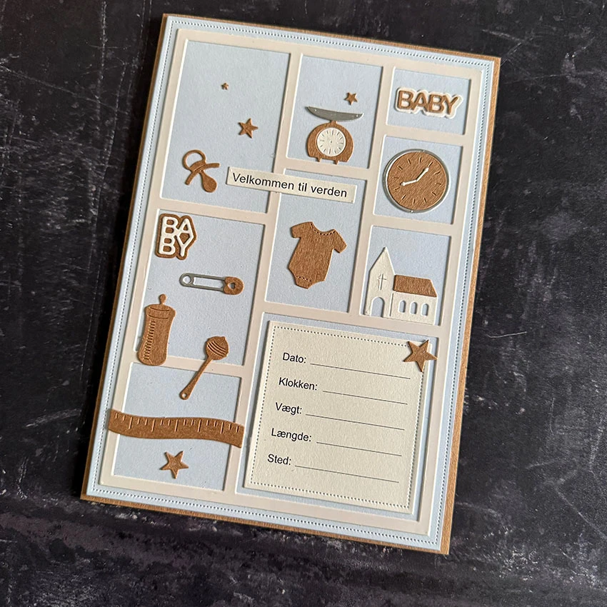 แม่พิมพ์ตัดโลหะรูปชุดพิธีรับศี - Baby Food Icon บทวิจารณ์และราคา