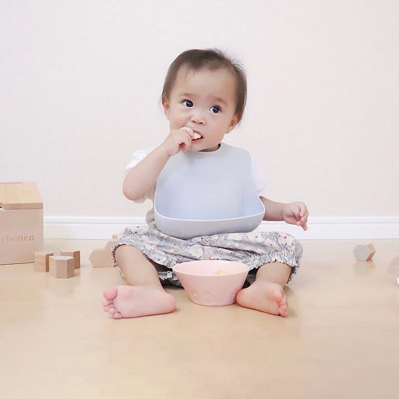 0-3ปีเอี๊ยมทารก BPA ฟรีซิลิโคน - Feeding Baby Food บทวิจารณ์และราคา
