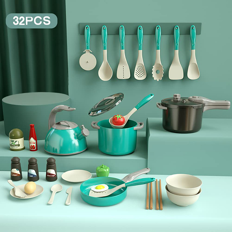 เด็กของเล่นห้องครัวอุปกรณ์เสริ - Baby Food Cooking Set บทวิจารณ์และราคา