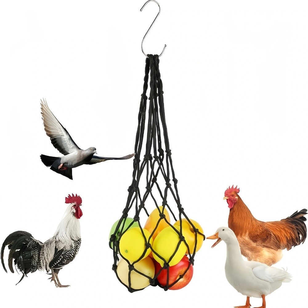 ถุงใส่อาหารไก่แบบตาข่ายไนลอน ต - Mesh Feeder Bag บทวิจารณ์และราคา
