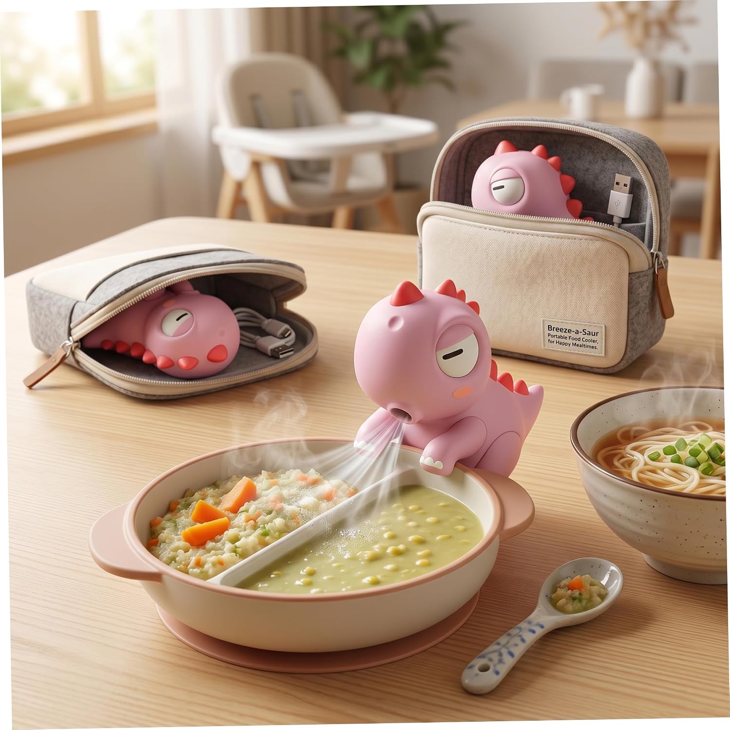 พัดลมมินิรูปช้างน่ารัก อุปกรณ์ - Feeding Baby Food บทวิจารณ์และราคา