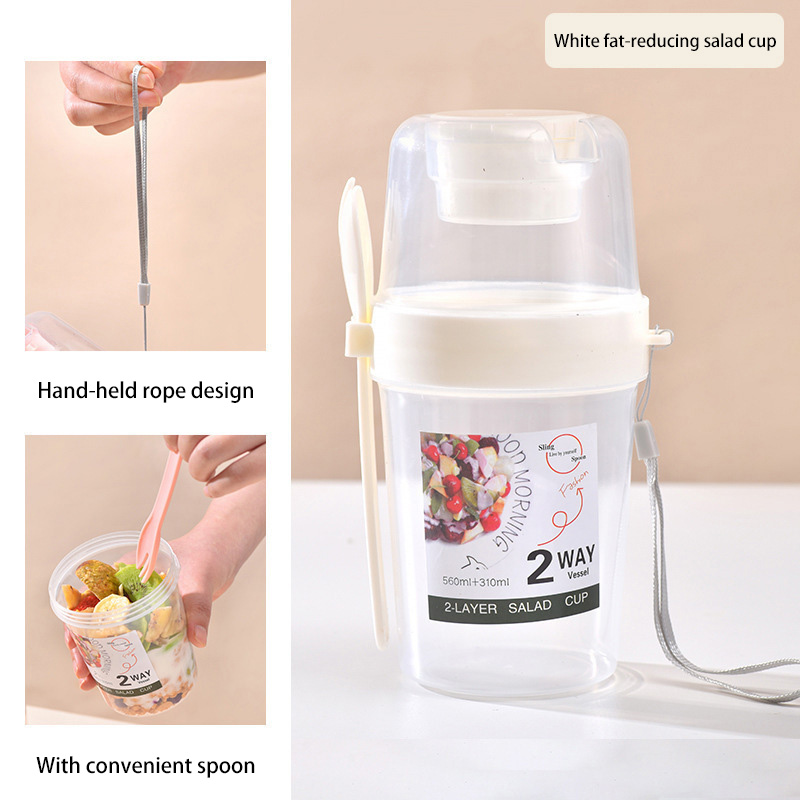 ถ้วยสลัดอาหารเช้าแบบพกพาพร้อมฝ - Baby Food On The Go บทวิจารณ์และราคา