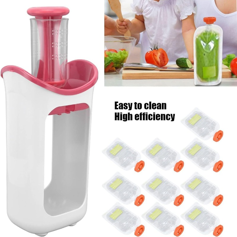 เครื่องบดอาหารเด็กพร้อมถุงเก็บ - Baby Food Packaging บทวิจารณ์และราคา