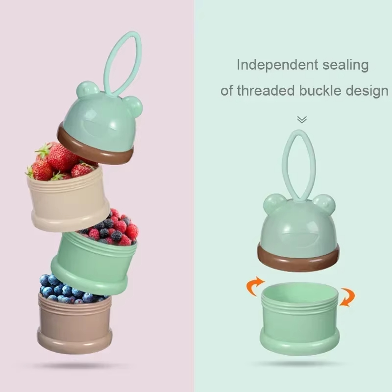 กล่องนมผงสี กล่องนมผงแบบพกพาสะ - Baby Food Equipment บทวิจารณ์และราคา