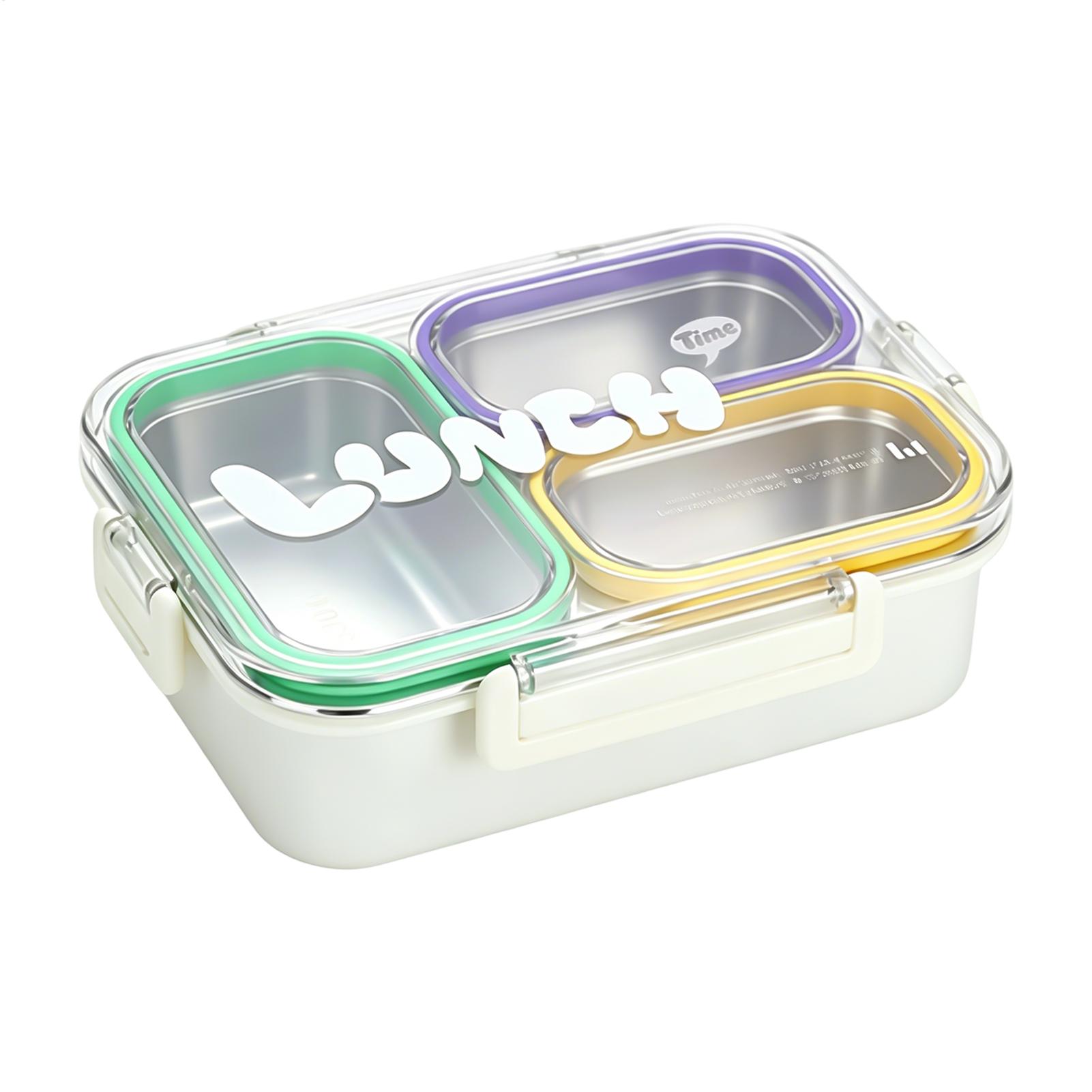 กล่องอาหารกลางวันสแตนเลสแบบแบ่ - Baby Food Container บทวิจารณ์และราคา