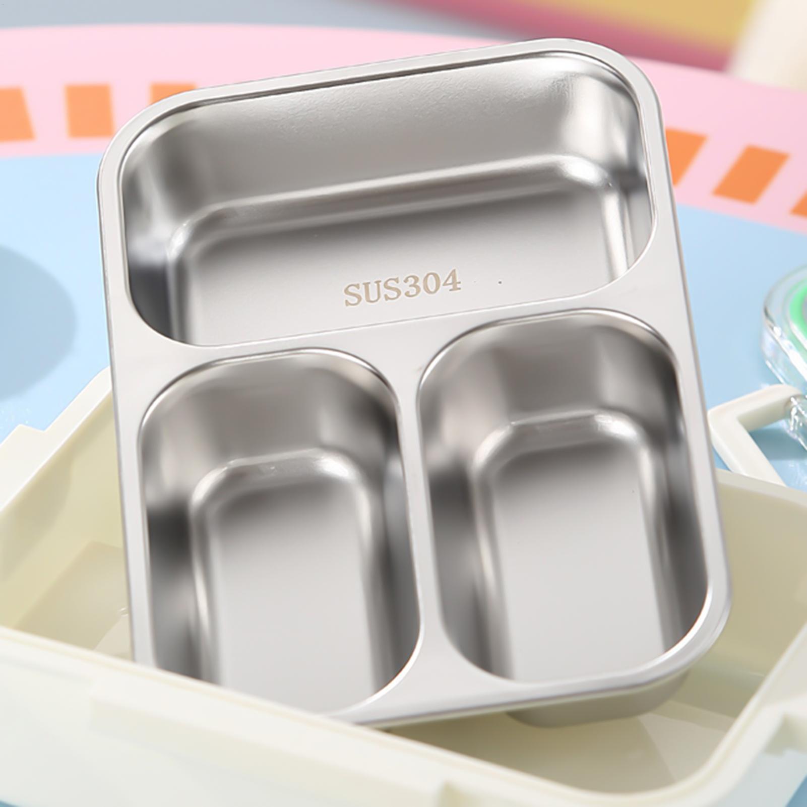 กล่องอาหารกลางวันสแตนเลสแบบแบ่ - Baby Food Container บทวิจารณ์และราคา