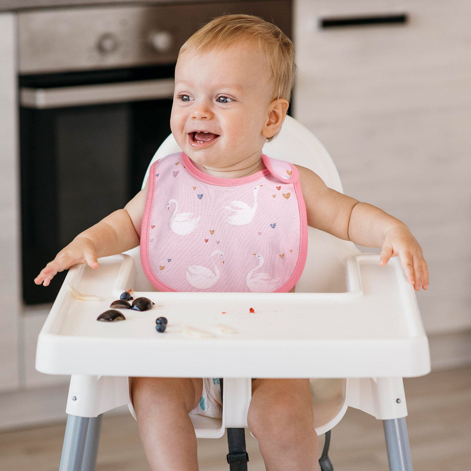 ผ้ากันเปื้อนเด็กทารก 3 ชิ้น ผ้ - Feeding Baby Food บทวิจารณ์และราคา