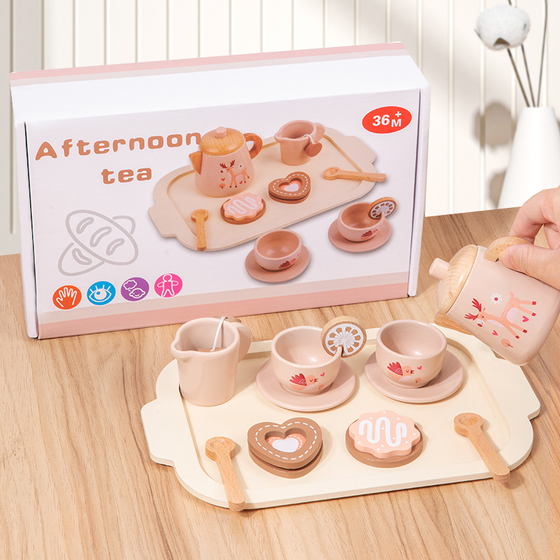 Afternoon Tea ชุดของเล่นไม้แกล - Baby Food Cooking Set บทวิจารณ์และราคา