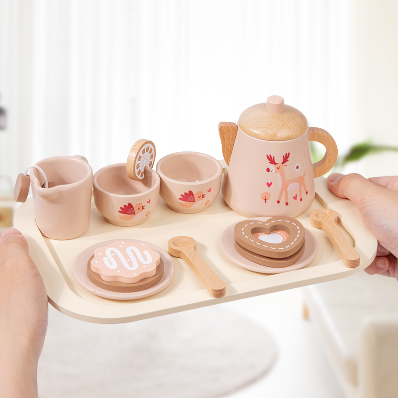 Afternoon Tea ชุดของเล่นไม้แกล - Baby Food Cooking Set บทวิจารณ์และราคา