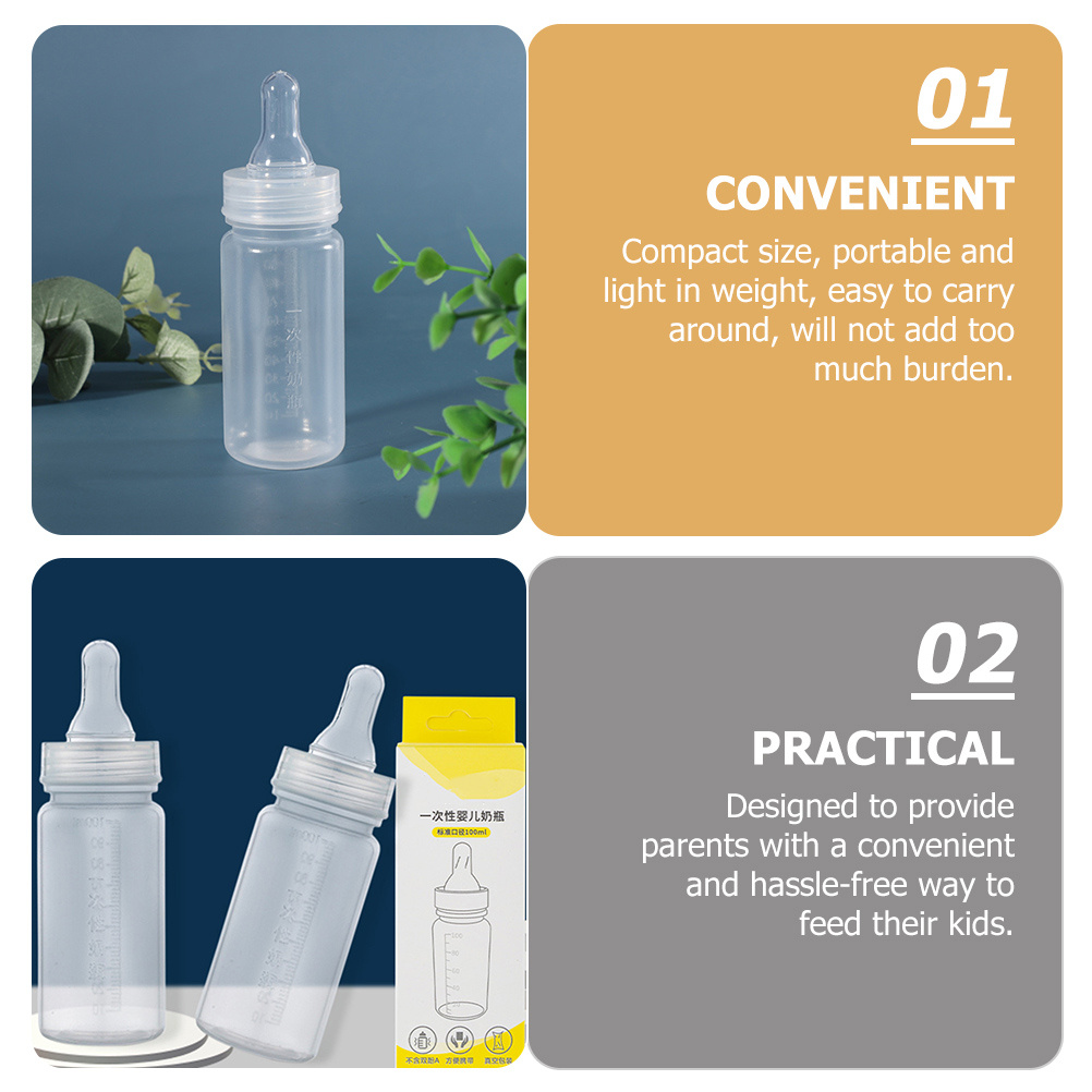 ขวดนมเด็กแบบใช้แล้วทิ้ง 3 ชิ้น - Baby Food On The Go บทวิจารณ์และราคา