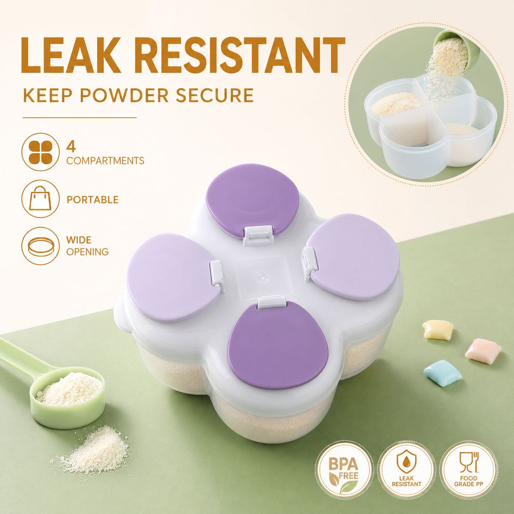 กล่องแบ่งส่วนสำหรับใส่ผงสูตรนม - Baby Food Container บทวิจารณ์และราคา