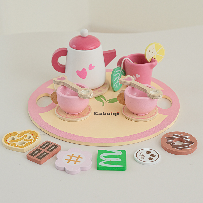 ชุดชาไม้สําหรับสาวน้อยของเล่นไ - Baby Food Cooking Set บทวิจารณ์และราคา