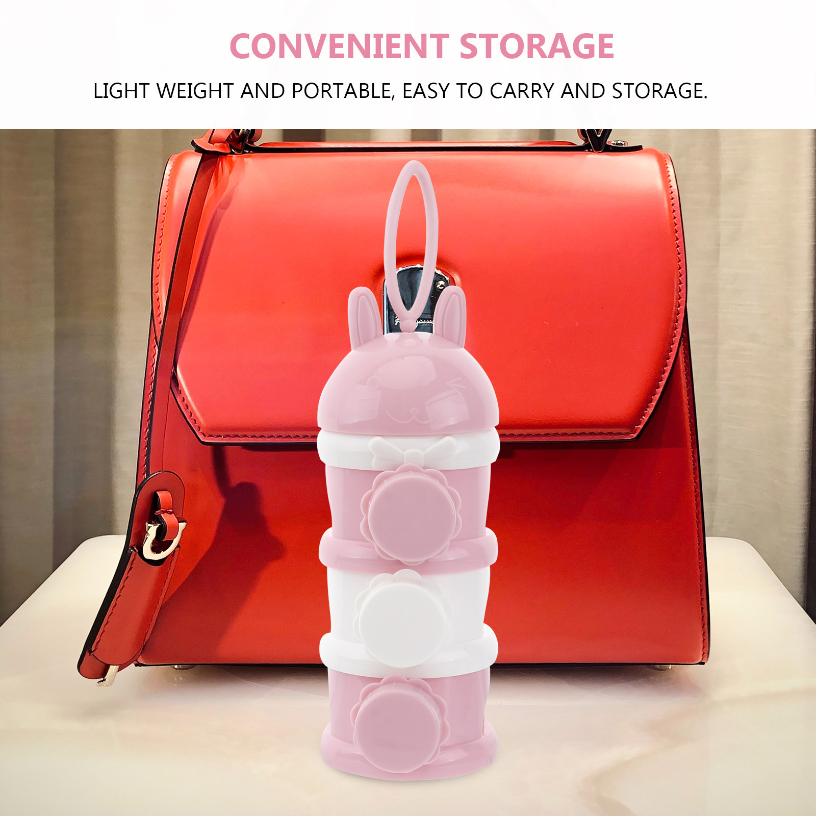 กล่องใส่นมผงสำหรับเด็ก 3 ชั้น  - Baby Food Container บทวิจารณ์และราคา