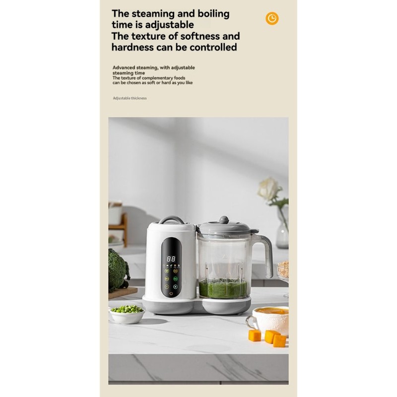 A24P เครื่องทำอาหารเด็กอัตโนมั - Baby Food Maker And Steamer บทวิจารณ์และราคา