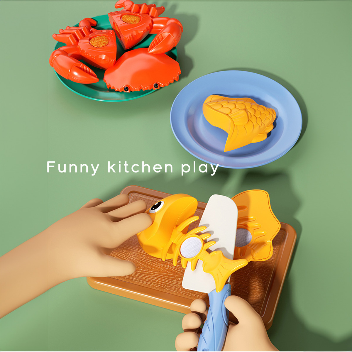 ชุดของเล่นอาหารของเล่นในครัวสำ - Baby Food Cooking Set บทวิจารณ์และราคา