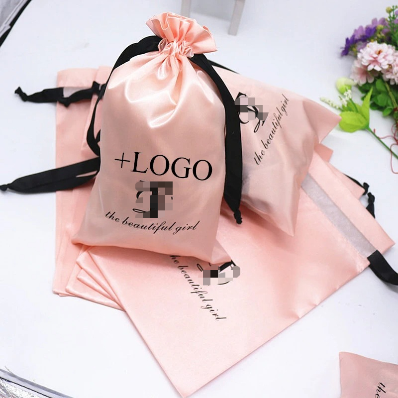 20PCS เด็กสีชมพูผ้าไหมซาตินกระ - Baby Food Packaging บทวิจารณ์และราคา