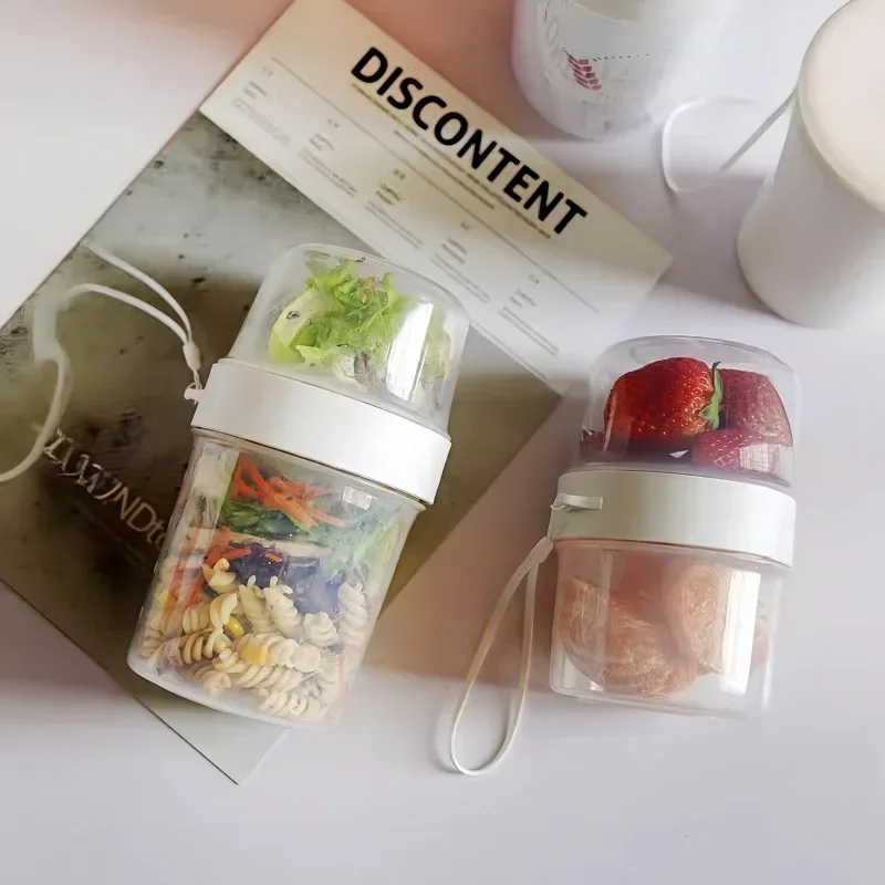 ถ้วยอาหารเช้าแบบพกพา 2 ชั้น 1  - Baby Food On The Go บทวิจารณ์และราคา