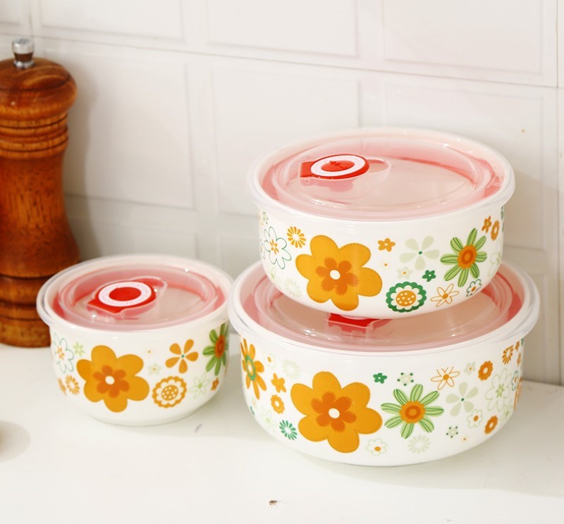 สามชิ้นชุด,Fine กระเบื้องจีนกล - Baby Food Container บทวิจารณ์และราคา