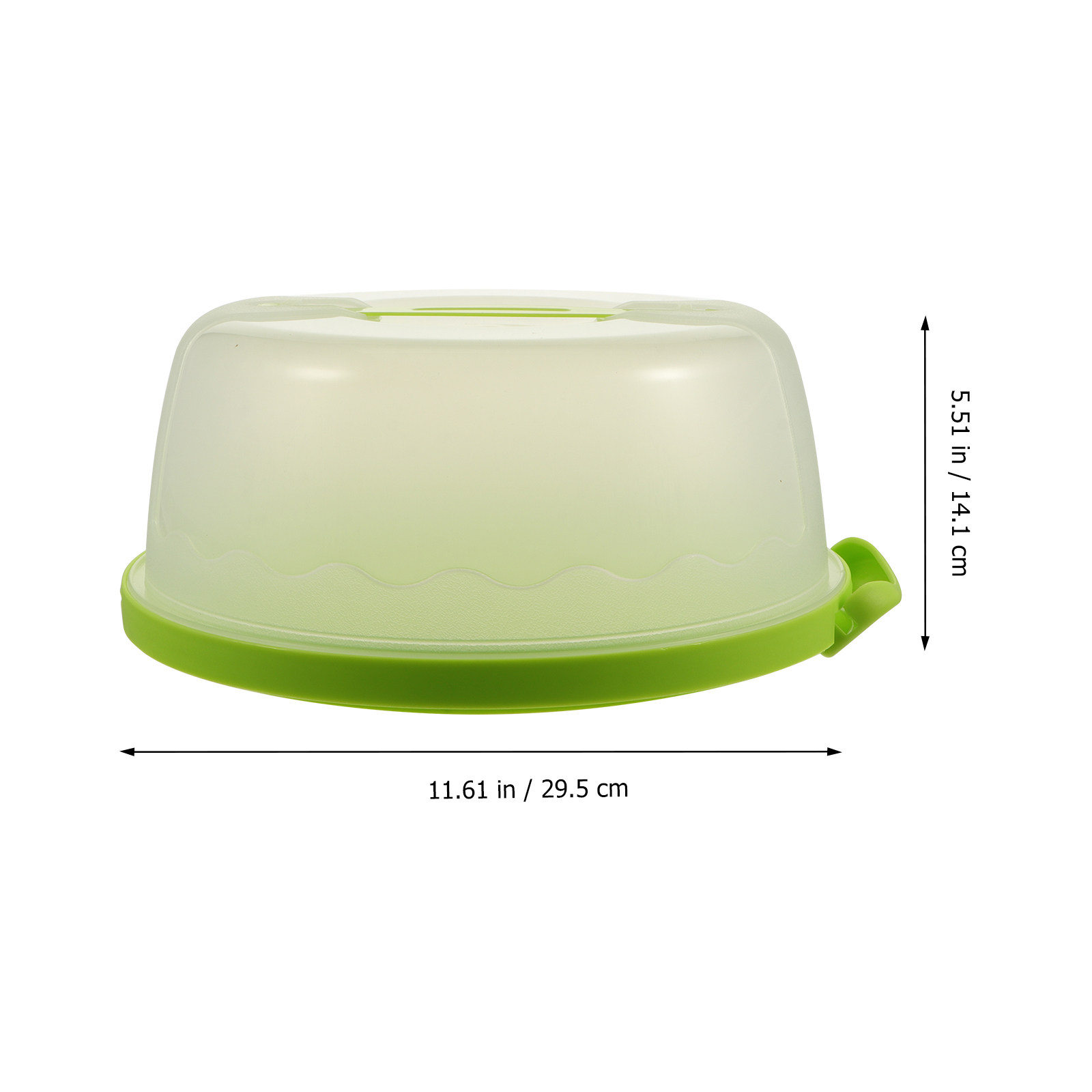 กล่องเค้กพลาสติกใสทรงกลมขนาด 8 - Baby Food Container บทวิจารณ์และราคา