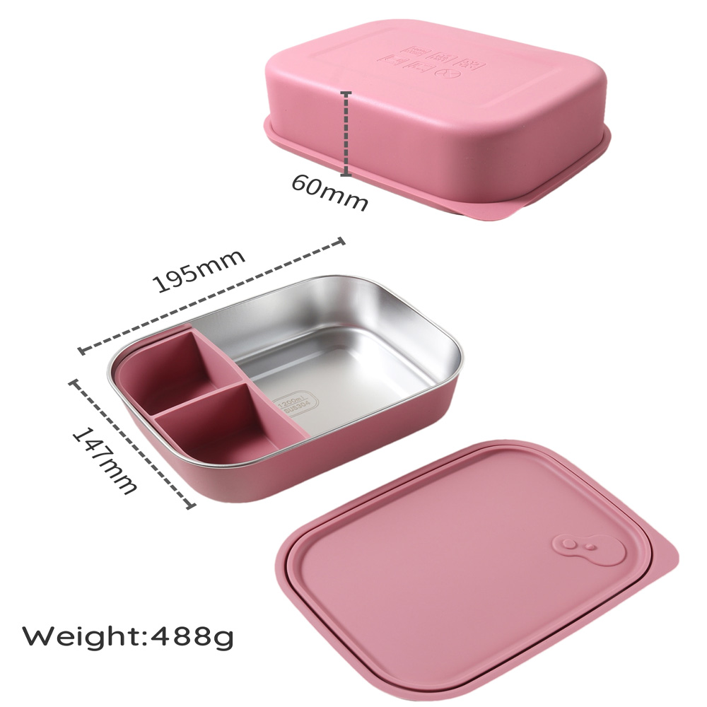 กล่องอาหารกลางวันเด็กซิลิโคนขน - Baby Food Equipment บทวิจารณ์และราคา