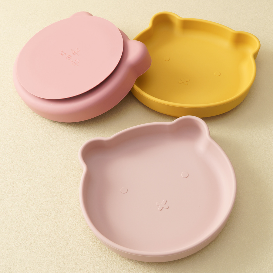 1PC ซิลิโคนเด็กจานดูดรับประทาน - Baby Food Equipment บทวิจารณ์และราคา