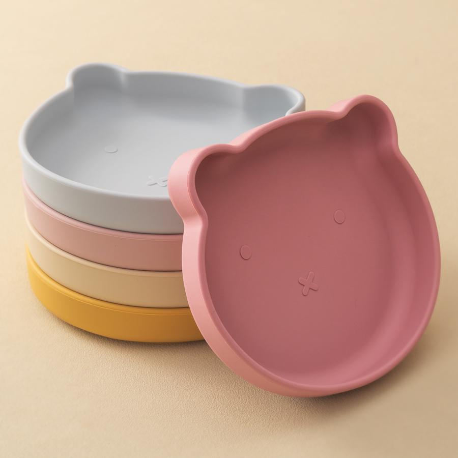 1PC ซิลิโคนเด็กจานดูดรับประทาน - Baby Food Equipment บทวิจารณ์และราคา