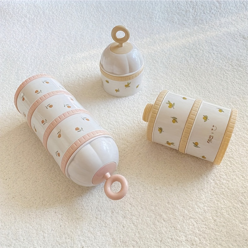 กล่องแบ่งนมผงเด็ก 3 ชั้น ลายกา - Baby Food On The Go บทวิจารณ์และราคา