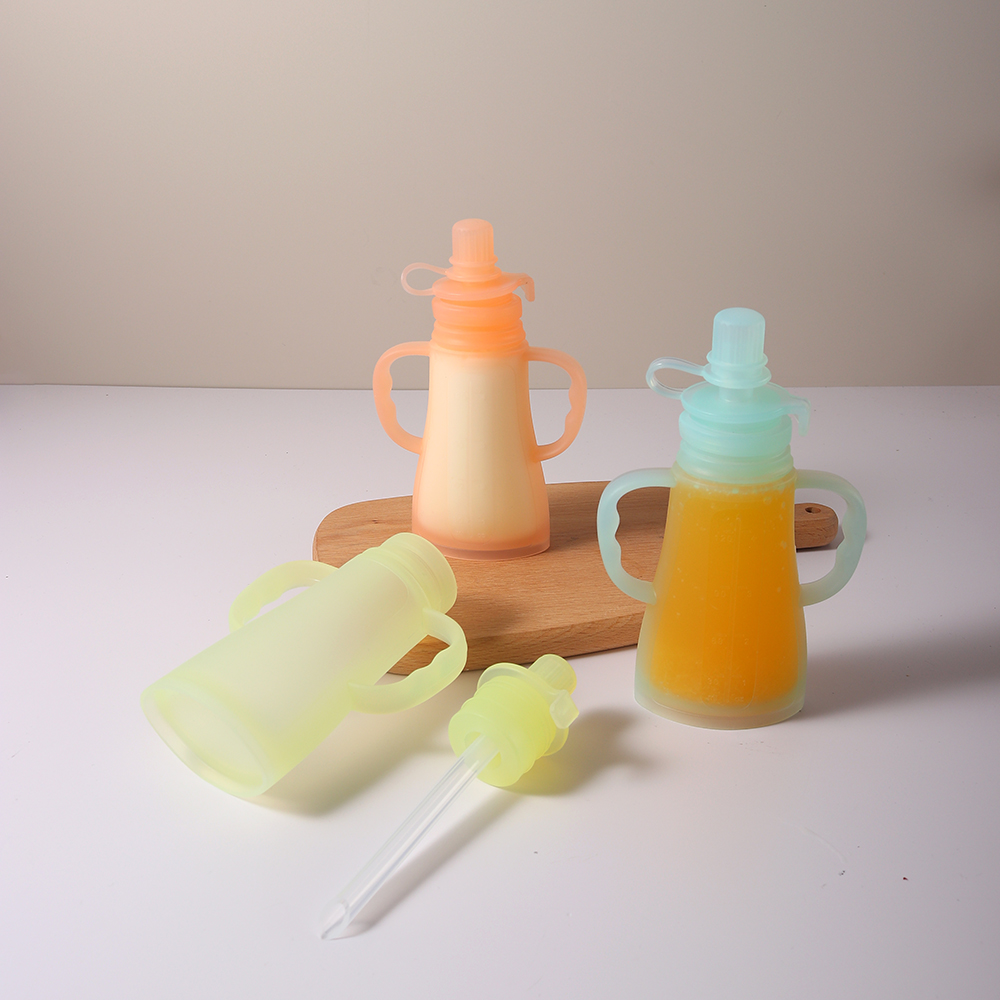 ถุงเก็บน้ำนมซิลิโคนแบบใช้ซ้ำได - Baby Food Packaging บทวิจารณ์และราคา