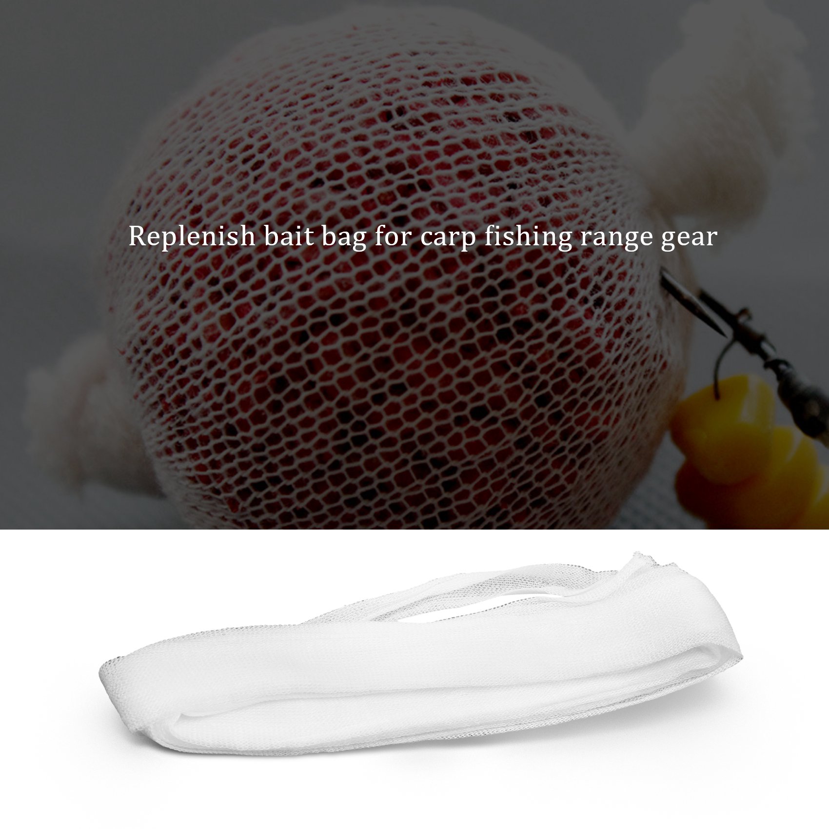 10 ชิ้น ตาข่ายตกปลา PVA แบบไมโ - Mesh Feeder Bag บทวิจารณ์และราคา