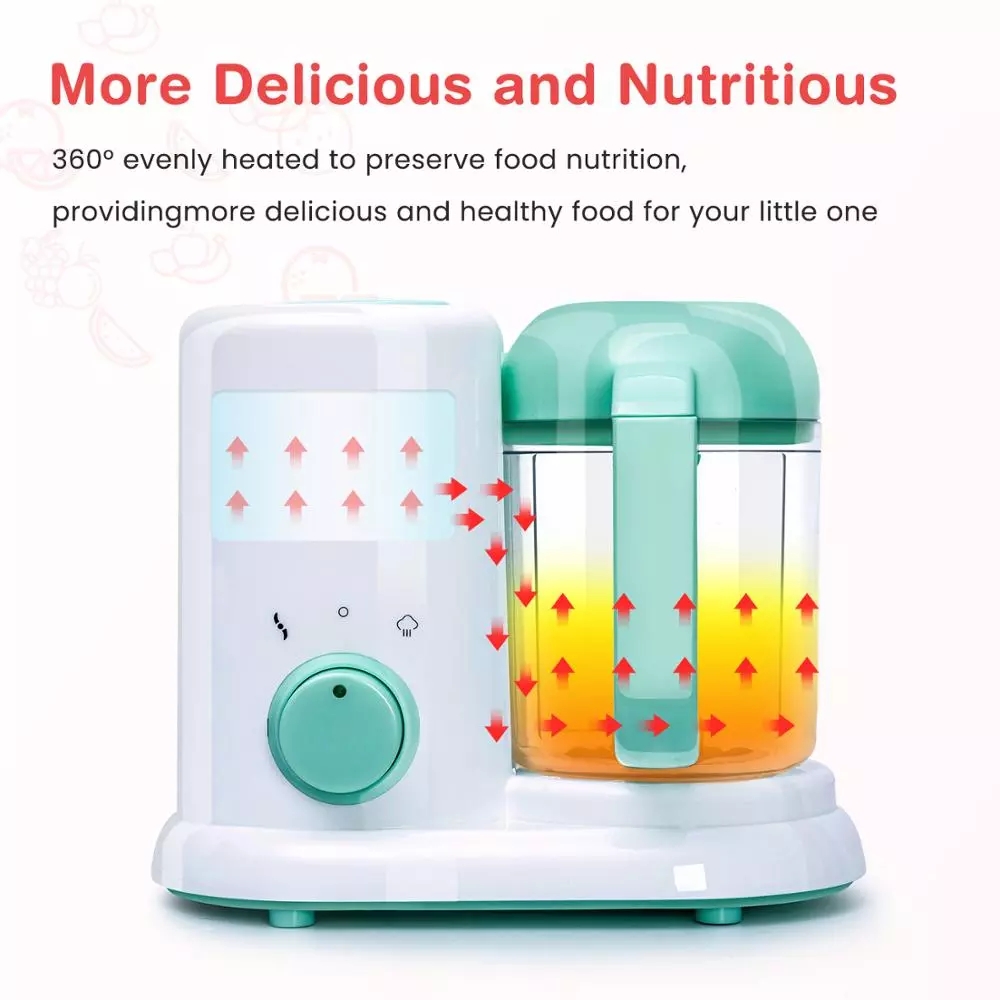 เครื่องปั่นอาหารให้อาหารเด็กทา - Baby Food Maker And Steamer บทวิจารณ์และราคา
